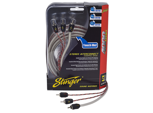 Stinger - SI4912 Signalkabel 3,5m 4000 Serien, Audio/Video RCA